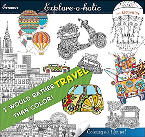 Coloring Activity Book For Kids & Adults