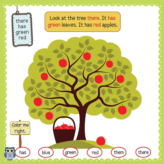 I See I Learn - Words and Pictures Early Learning Book for Children | Sight Words & Phonic Activity Book for KindergartenI See I Learn - Words and Pictures Early Learning Book for Children | Sight Words & Phonic Activity Book for Kindergarten