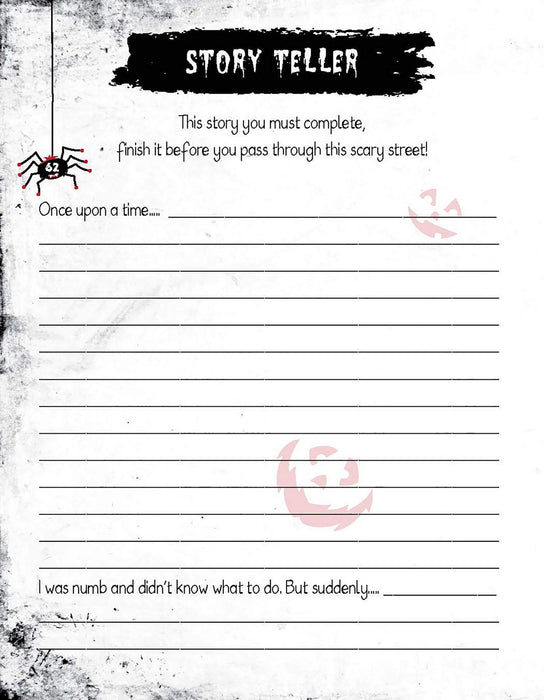 Spook-It! - Halloween Activities Book For Ages 13-16 years -Common Fears And Horrors & Adult Activity Book