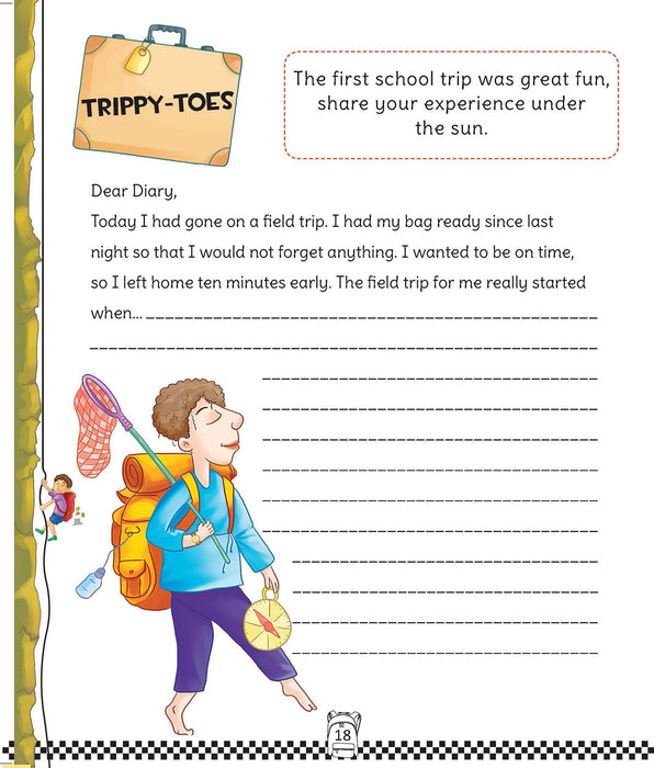 Travel Home, Travel Beyond - Imagination Writing Story Book For Children Ages 8 to 11 (Telling Teeny Tales)