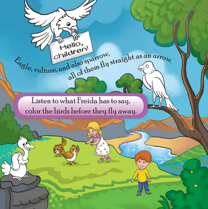 Look and Learn - Coloring Books For Kids Ages 3 to 5