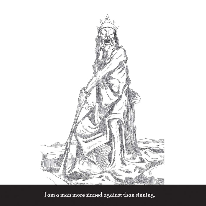 Shakespeare in Black and White: For Ever and a Day (What's in a Name) - Coloring Book For Kids