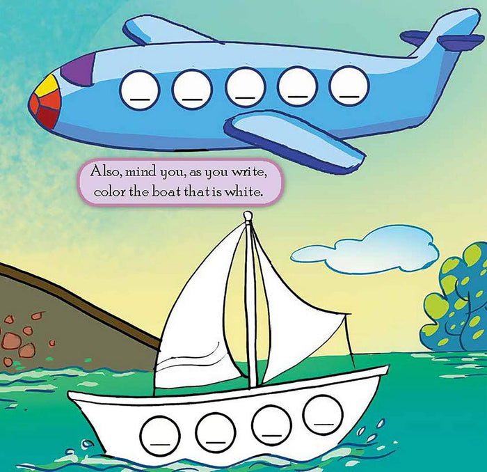 Color Me First - Coloring Activity Book For Children Ages 3 to 5