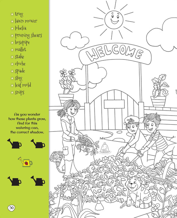Everyday Things: Coloring Activity Book For Kids & Young Adult