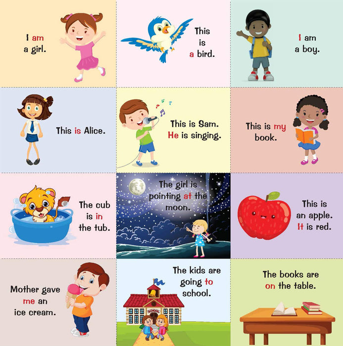 I See I Learn - Words and Pictures Early Learning Book for Children | Sight Words & Phonic Activity Book for KindergartenI See I Learn - Words and Pictures Early Learning Book for Children | Sight Words & Phonic Activity Book for Kindergarten