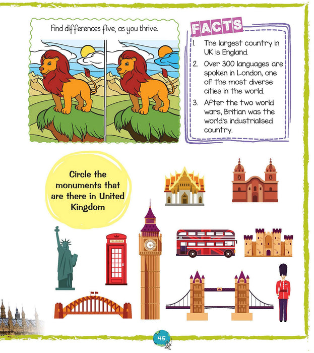 Witty Activities with People and Places Ages 5 to 8 Years (Witty Activities Series)