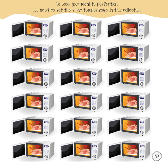 Peek-A-Cooked: Hidden Pictures That Peek-A-Boo!