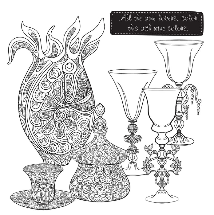 Food-o-holic - Best Coloring Activity Book For Preschoolers