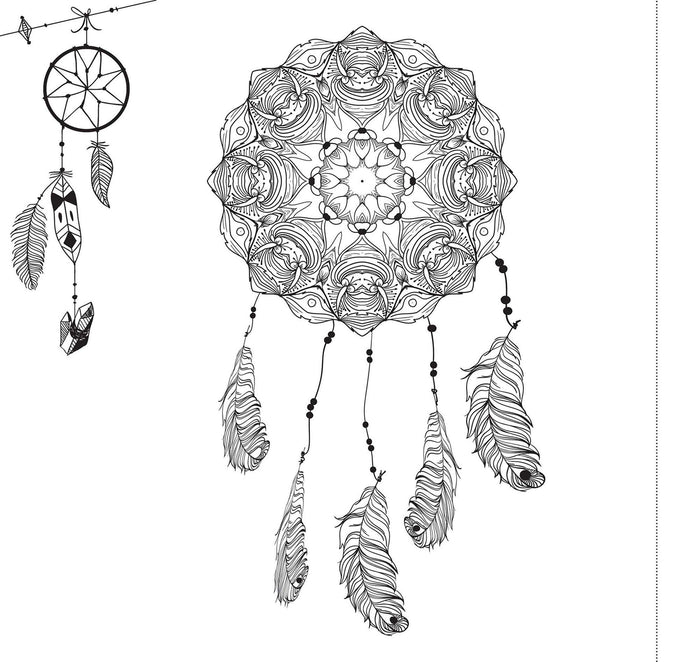 Dream Weavers (Expressions) Magical Mandala Coloring Book For Children