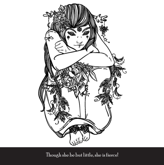 Shakespeare in Black and White: For Ever and a Day (What's in a Name) - Coloring Book For Kids