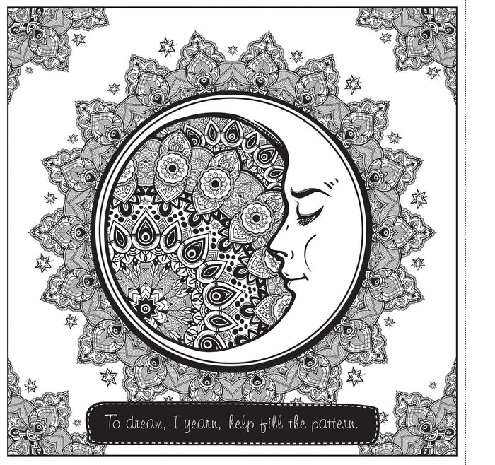 Dream-o-Holic: Doodling and Coloring Mandala Book For Kids & Young Adults