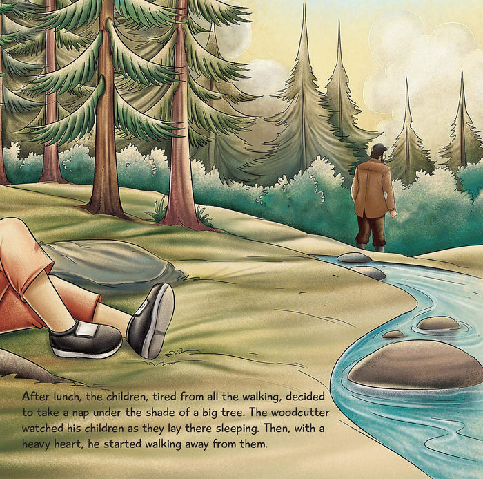 Hansel and Gretel Story Book For Children Ages 5 to 8 In English with Colourful Pictures