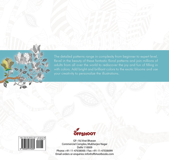 Let It Bloom (Expressions) : Designs Activity Book For Children & Young Adults