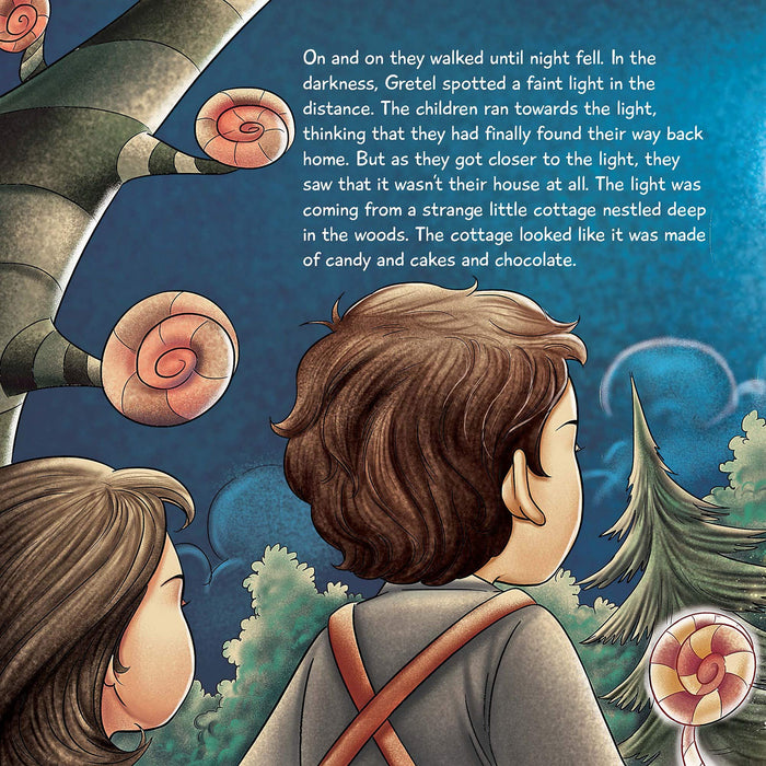 Hansel and Gretel Story Book For Children Ages 5 to 8 In English with Colourful Pictures