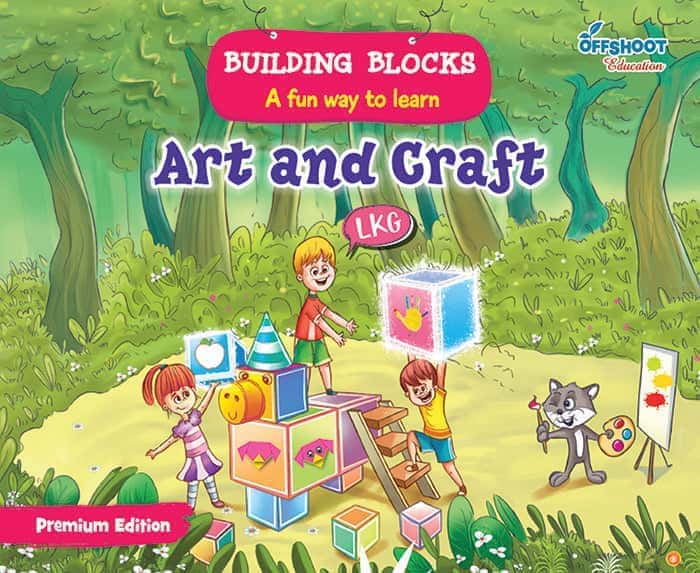 Art & Craft Book For LKG , UKG & Pre-School Kids With Worksheets For 2022