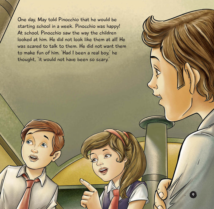 Pinocchio Story Book: Best Stories Book for Children Ages 5-8 & World Famous Story For Kids (Twist In The Tale)